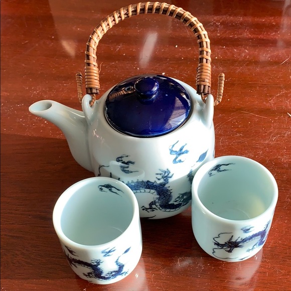Japanese Teapot Set - Picture 1 of 3